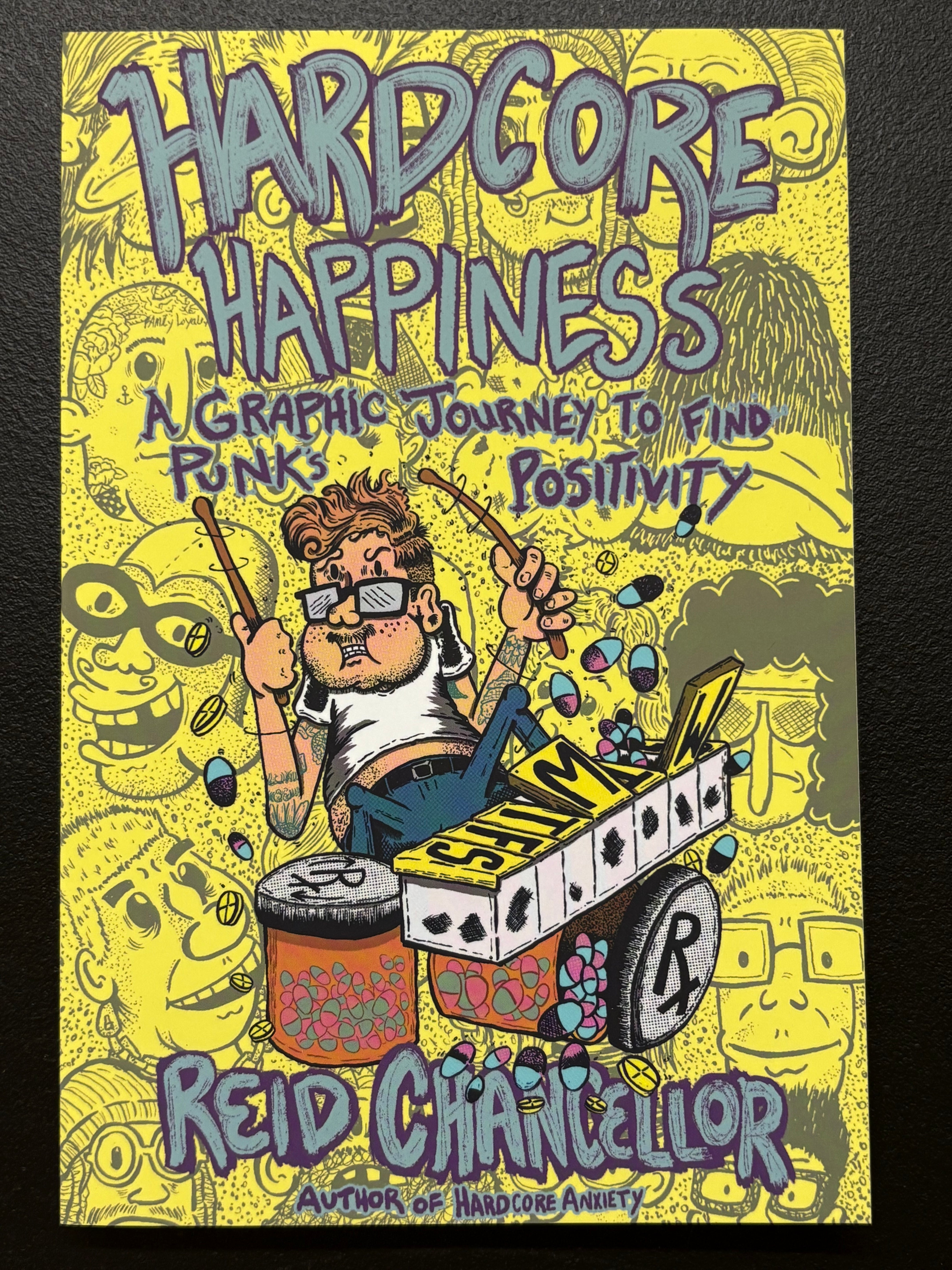 Hardcore Happiness: A Graphic Journey to Find Punk’s Positivity
