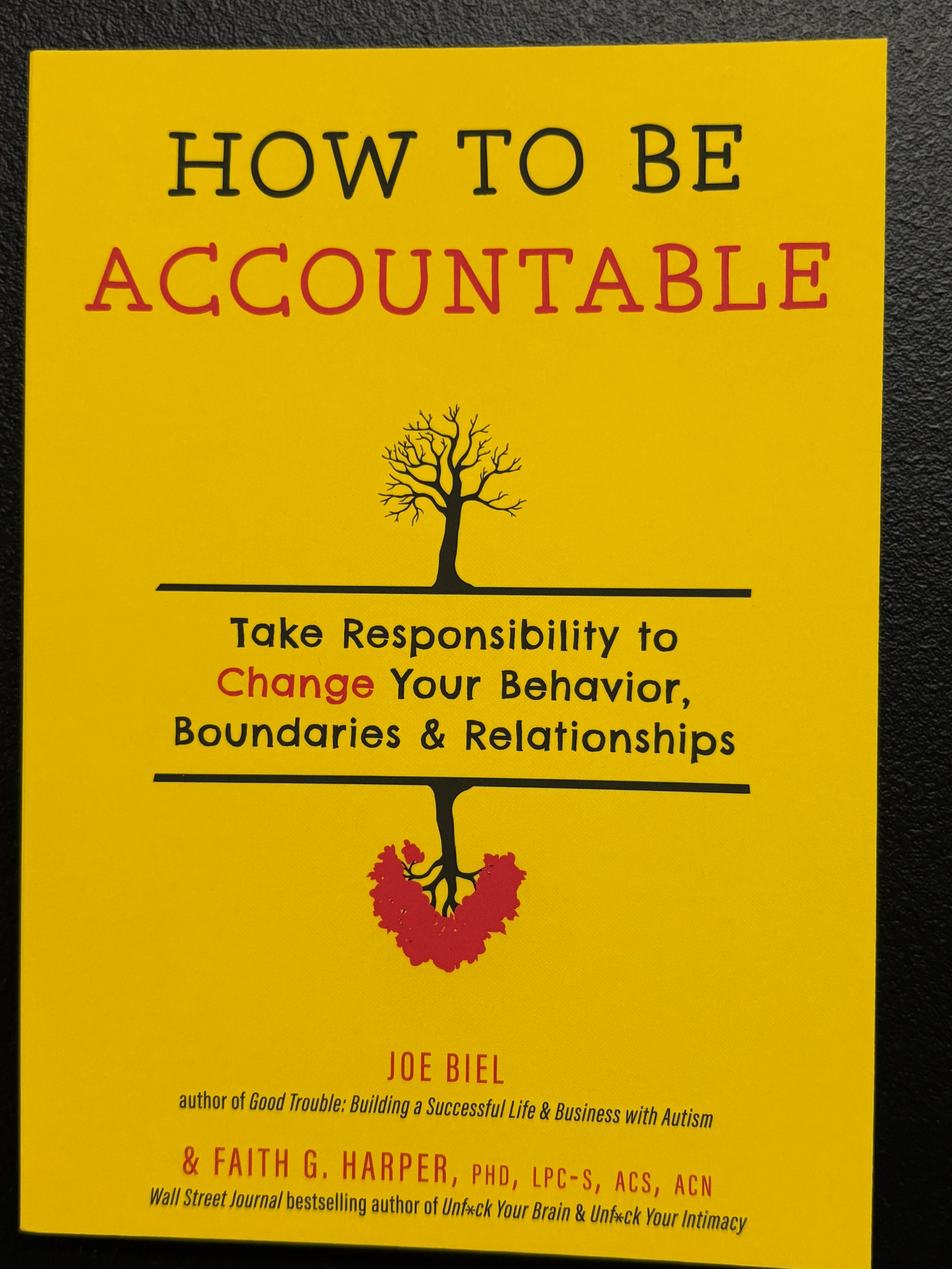 How to Be Accountable: Take Responsibility to Change Your Behavior, Boundaries, and Relationships
