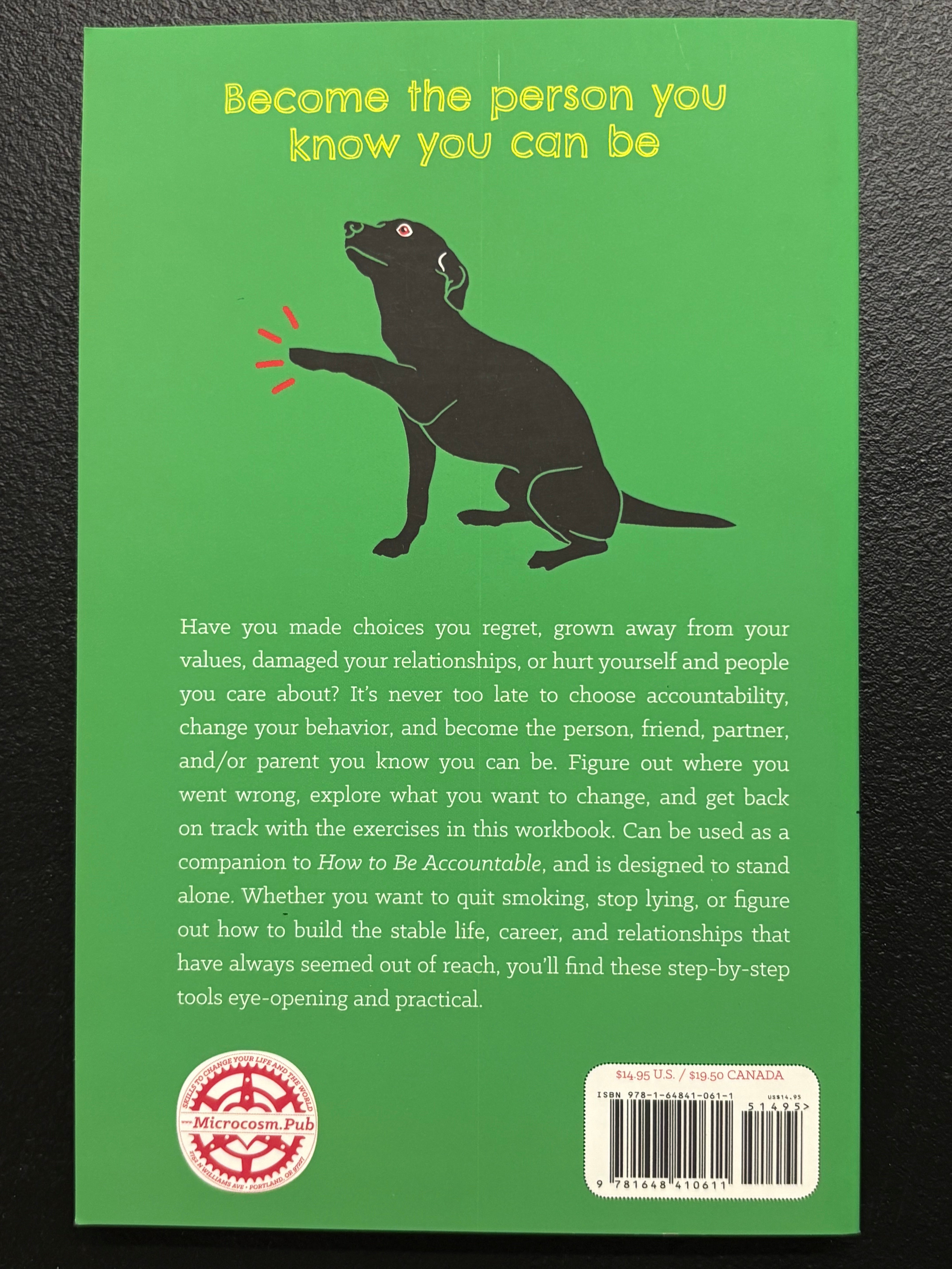 How to Be Accountable Workbook: Take Responsibility to Change Your Behavior, Boundaries, & Relationships